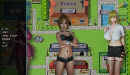 Kamos - School life v1.0 - RareArchiveGames (Dcg, Fight) [2023]