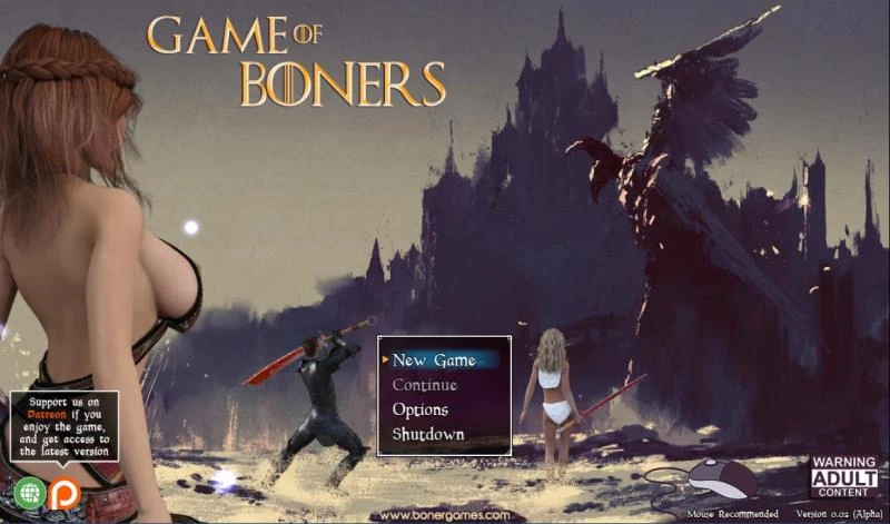Game Of Boners - Version 0.02 by Boner Games - RareArchiveGames (Incest, Creampie) [2023]
