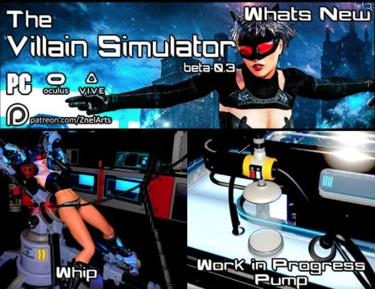 ZnelArts - The Villain Simulator 30 Beta - RareArchiveGames (Hardcore, Blowjob) [2023]
