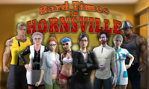 Hard Times in Hornstown v6.8 by Unlikely - RareArchiveGames (Animated, Interracial) [2023]
