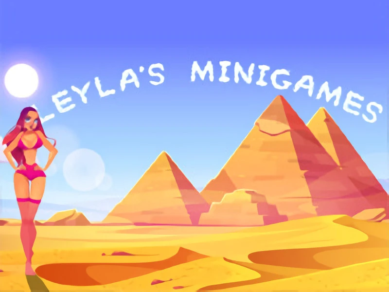 Sleepy productions - Leyla's minigames [pyramids] ver.0.1 - RareArchiveGames (Gag, Point & Click) [2023]