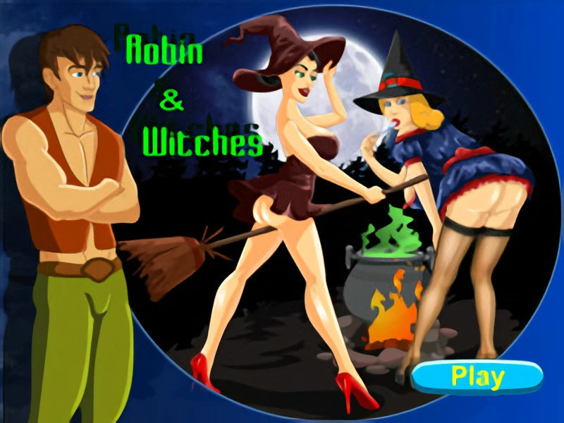Porn Games - Robin and Witches Final - RareArchiveGames (Gag, Point & Click) [2023]