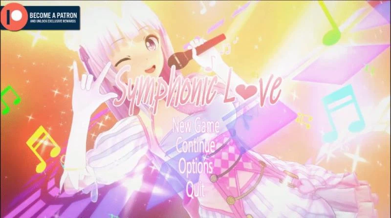 Symphonic Love v0.5 by IndieGO Studios - RareArchiveGames (Dating Sim, Stripping) [2023]