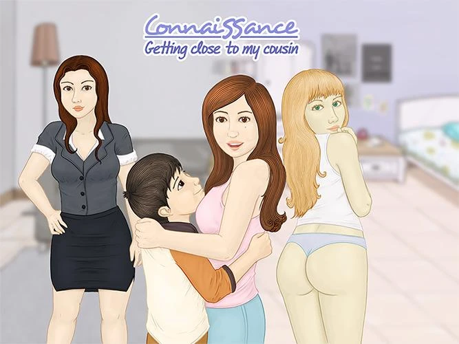 Connaissance - Getting Close To My Cousin Beta 1.2 by Lunre - RareArchiveGames (Sexual Harassment, Handjob) [2023]