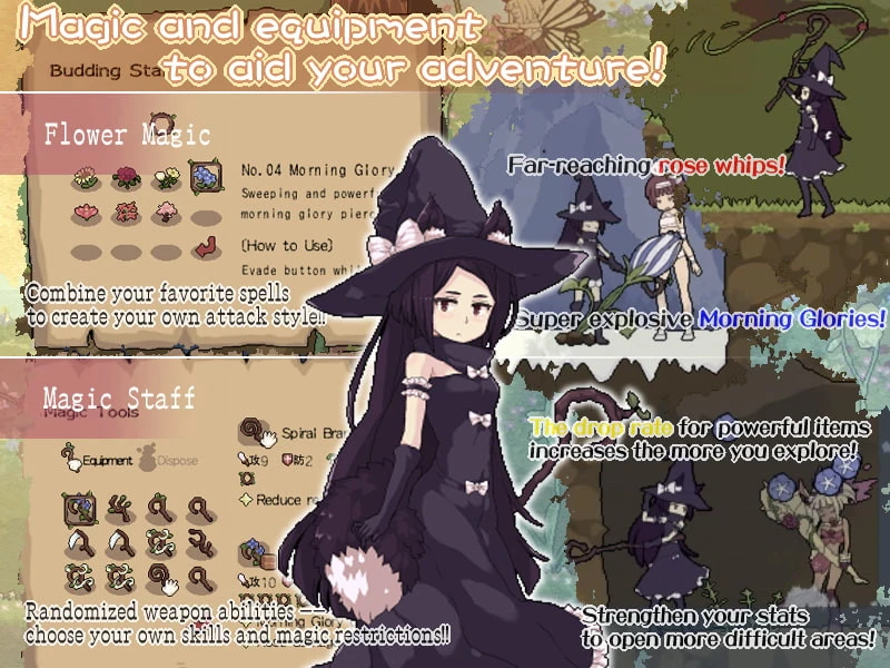 Misinkoujou - Flower Witch ver.2.4 (eng) - RareArchiveGames (Corruption, Big Boobs) [2023]
