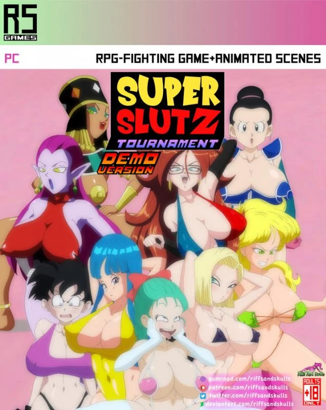 Super Slutz Tournament - Version 2 Demo by riffsandskulls - RareArchiveGames (Sci-Fi, Hentai) [2023]