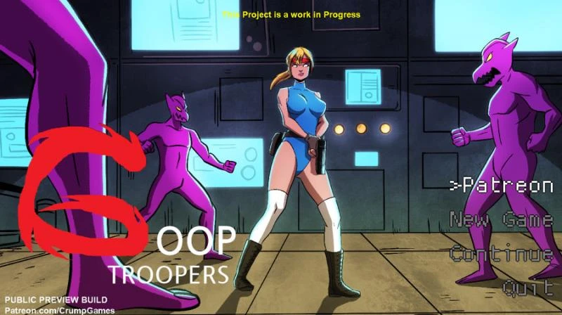 CrumpGames - Goop Troopers Build 1 - RareArchiveGames (Oral Sex, Virgin) [2023]