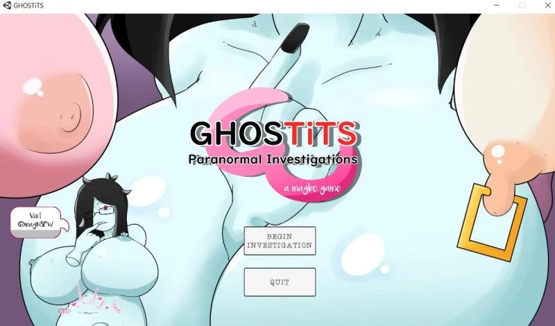 GHOSTiTS: Paranormal Investigations by MagBo - RareArchiveGames (Dating Sim, Stripping) [2023]