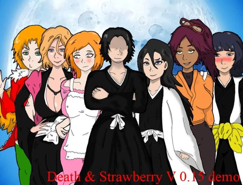 Death & Strawberry 0.35 by Raygun - RareArchiveGames (Erotic Adventure, Crime) [2023]