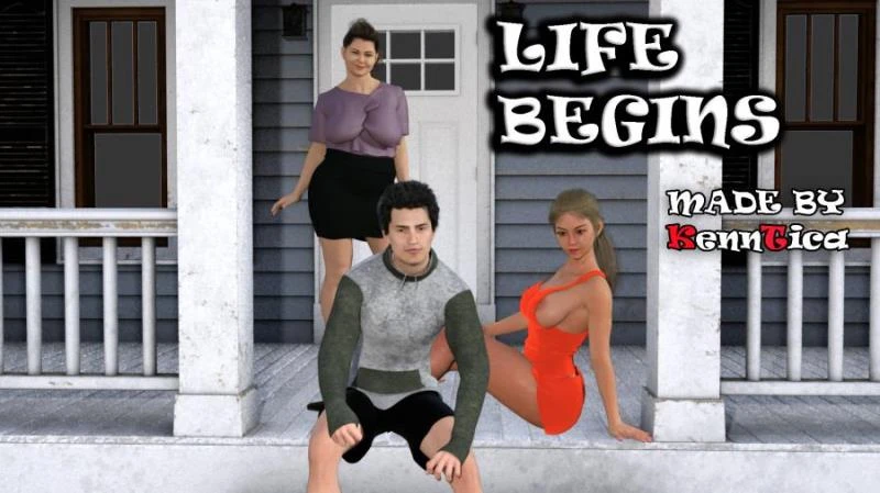 Life Begins v0.5 by KennTica - RareArchiveGames (Big Ass, Turn Based Combat) [2023]