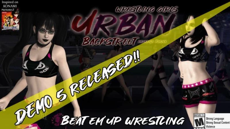 VortexGames - Wrestling Girls Urban Backstreet Demo 5.0 - Oriental Girls Part 1 - RareArchiveGames (Oral Sex, Virgin) [2023]