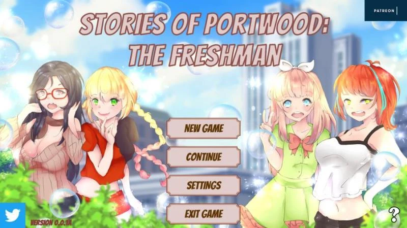 Stories of Portwood: The Freshman - Version 0.0.1a by Silent Square - RareArchiveGames (Footjob, Voyeurism) [2023]