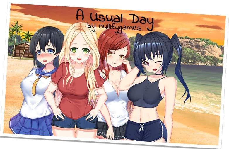 A Usual Day - Version 0.7.1 by Nullifygames - RareArchiveGames (Animated, Interracial) [2023]
