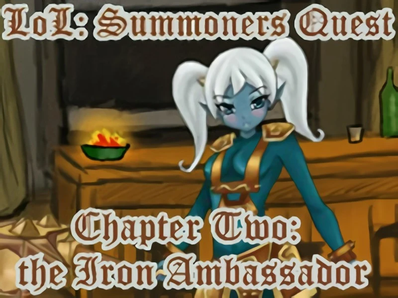 Ferdafs - LoL: Summoners Quest Ch.2 - RareArchiveGames (Footjob, Mobile Game) [2023]