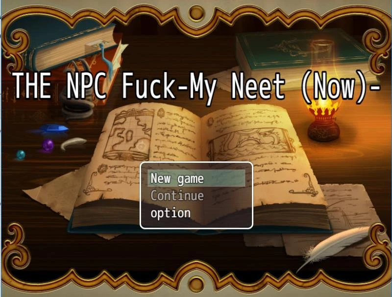 Nijigen Goten - THE NPC Fuck My Neet (eng) - RareArchiveGames (Blowjob, Cuckold) [2023]