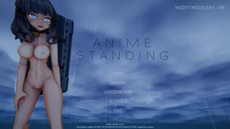 ANIME STANDING v0.1.4 by Konnichiwa Games - RareArchiveGames (Big Boobs, Lesbian) [2023]