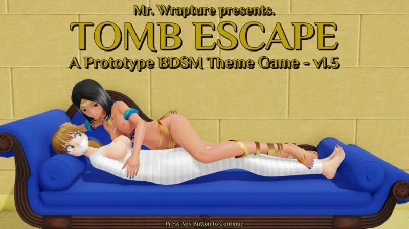 MrWrapture - Tomb Escape: A Prototype BDSM v1.6 Win/Apk - RareArchiveGames (Animated, Interracial) [2023]