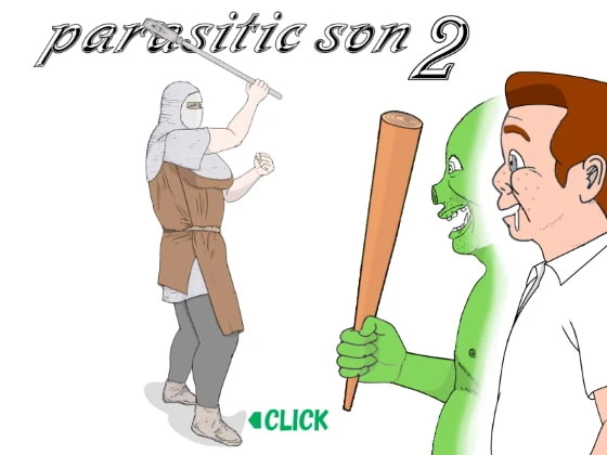 Kaminosakie - Parasitic son 2 (eng) - RareArchiveGames (Footjob, Mobile Game) [2023]