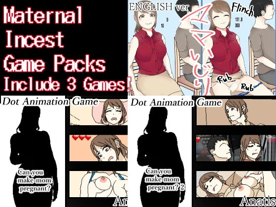 Maternal Incest Game Packs - Final by Sistny&Anasis - RareArchiveGames (Footjob, Voyeurism) [2023]