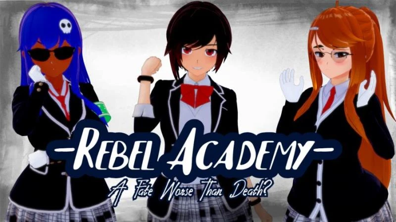 Rebel Academy Ch.1-5 Final by SaltySai - RareArchiveGames (Bondage, Voyeur) [2023]