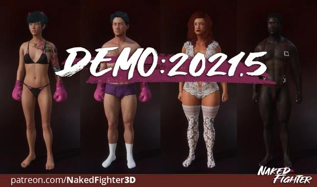 Sam3DX Naked Fighter 3D Juli 2021 demo - RareArchiveGames (Animated, Interracial) [2023]