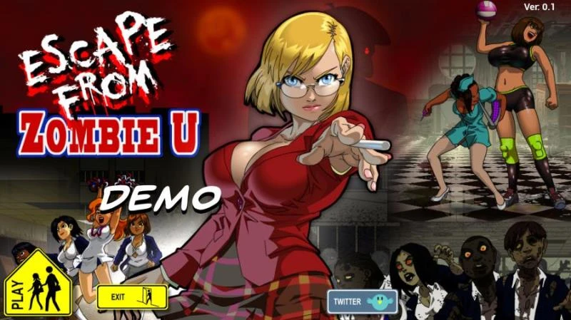 Escape From Zombie U:reloaded Demo by SodaAnimations - RareArchiveGames (Cheating, Bdsm) [2023]