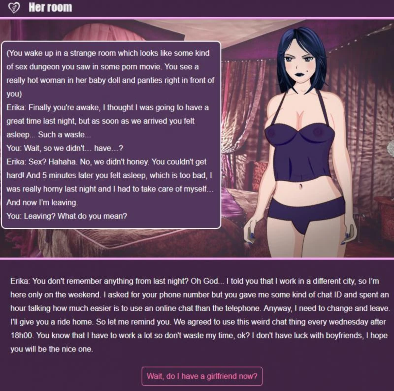 The Sissy Girlfriend Experiment v0.8.7 by Jammye.jones - RareArchiveGames (Dating Sim, Stripping) [2023]