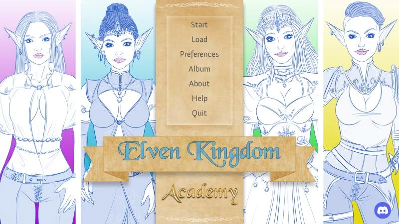 Kalidwen - Elven Kingdom Ch2 V1 - RareArchiveGames (Dating Sim, Stripping) [2023]