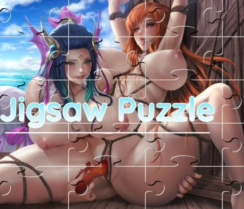 Jigsaw Puzzle Sexy Girl Demo version by D Game - RareArchiveGames (Seduction, Slave) [2023]