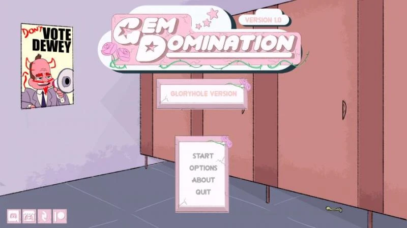Gem Domination - Gloryhole Edition v1.0 by Team Gem Busters - RareArchiveGames (Animated, Interracial) [2023]