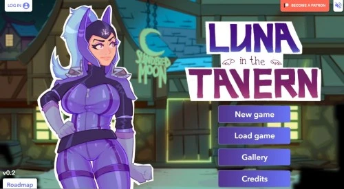 Luna in the tavern v0.2 Win by Tit Dang - RareArchiveGames (Bondage, Voyeur) [2023]