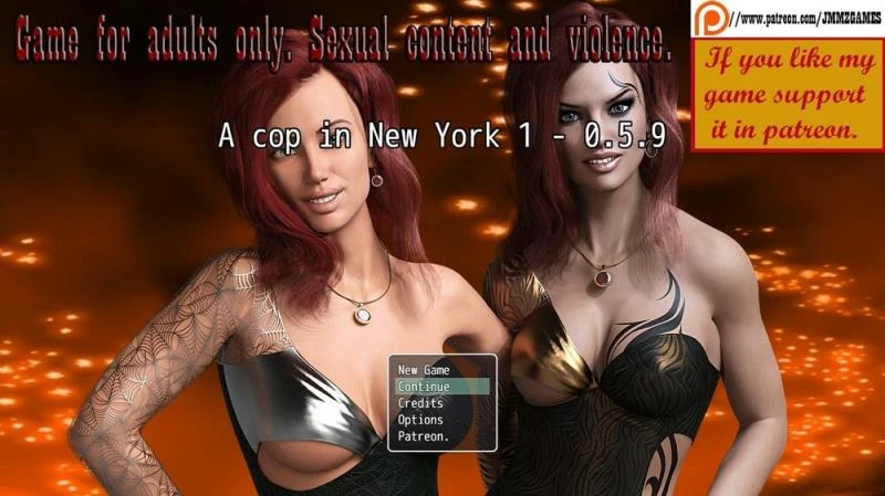 A Cop in New York – Episode One – Version 0.5.9 + Save - JMMZ Games (Group Sex, Prostitution) [2023]