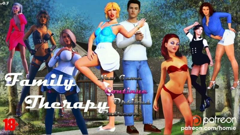 Family Therapy – Version 0.2.0 - Homie (Family Sex, Porn Game) [2023]