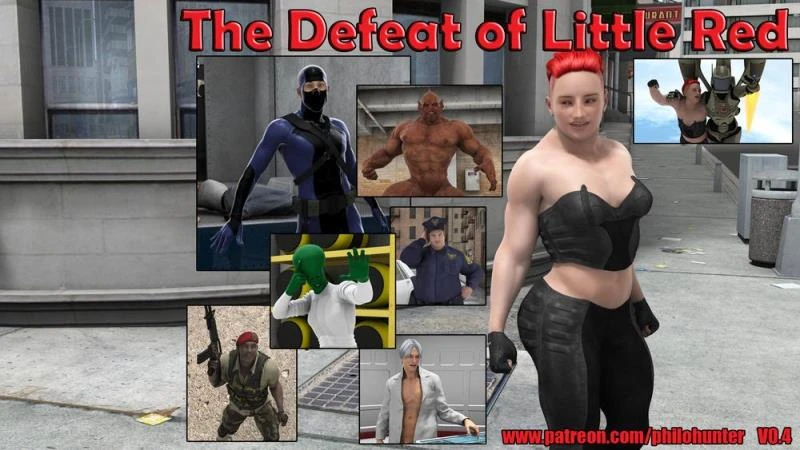 The Defeat of Little Red – Version 0.4 - Philo Hunter (Groping, Humor) [2023]