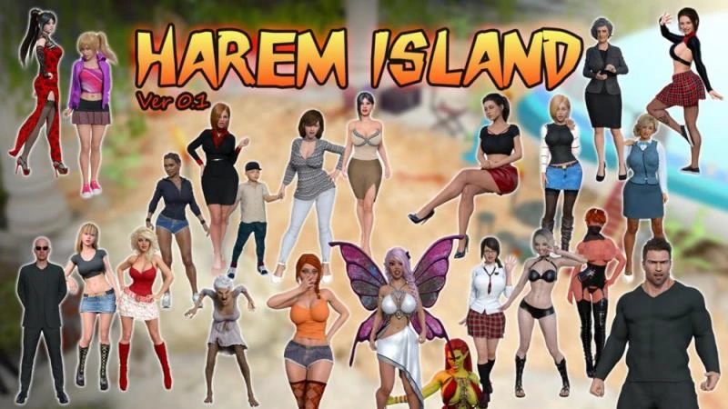 Harem Island – Version 1.0a – Completed - Eroniverse (Fetish, Male Domination) [2023]