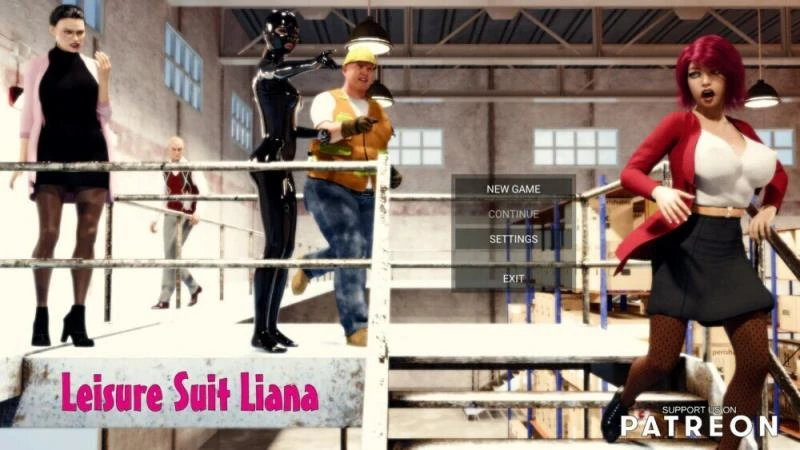 Leisure Suit Liana – Version 0.9.0 - Drunk Robot (Corruption, Big Boobs) [2023]