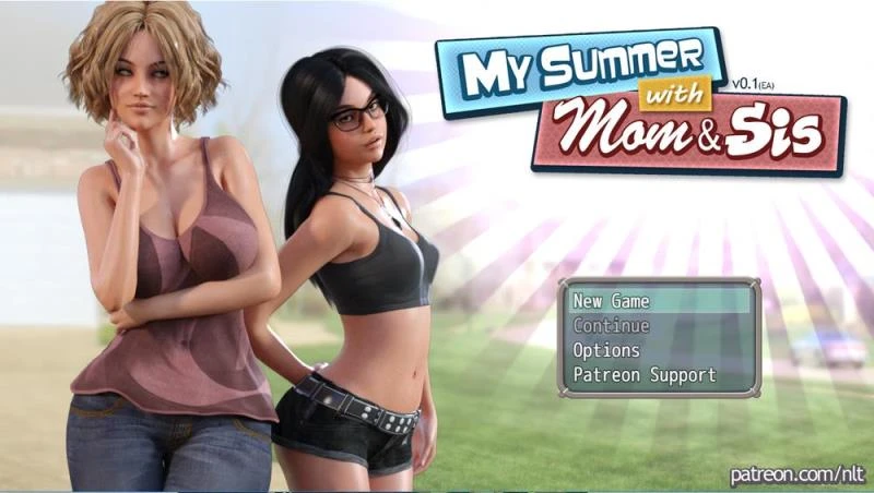 My Summer with Mom & Sis – Version 1.0 + Walkthrough - NLT Media (Incest, Creampie) [2023]