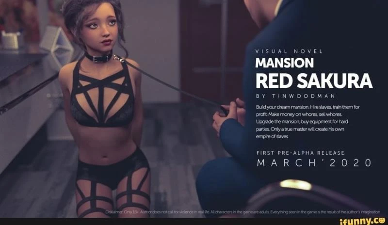 Red Sakura Mansion – Version 0.10 - TinWoodman (Oral Sex, Virgin) [2023]