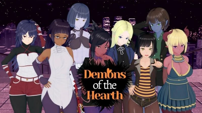 Demons of the Hearth – Version 0.5 - Konvel (Big Boobs, Lesbian) [2023]