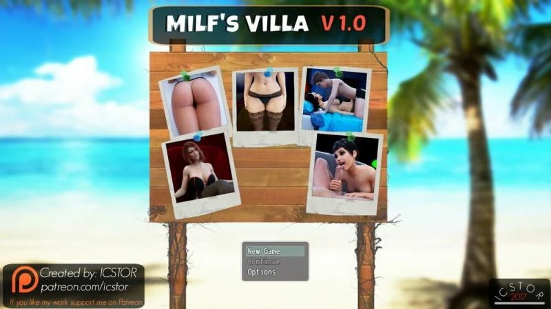 Milf's Villa – Episode 1-4 – Version 1.0 - icstor (Bdsm, Male Protagonist) [2023]