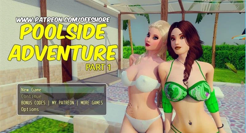 The Poolside Adventure Part 1 Remake – Version 0.7.5 - Offshore (Sci-Fi, Hentai) [2023]