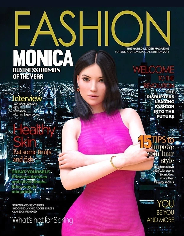 Fashion Business: Monica’s Adventures – EP1 – Completed - DecentMonkey (Incest, Creampie) [2023]