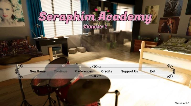 Seraphim Academy – Ch1-3 - Trinity Games (Gag, Point & Click) [2023]
