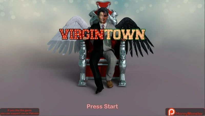 Virgin Town – Version 0.11b - HornyMonster (Sexual Harassment, Handjob) [2023]