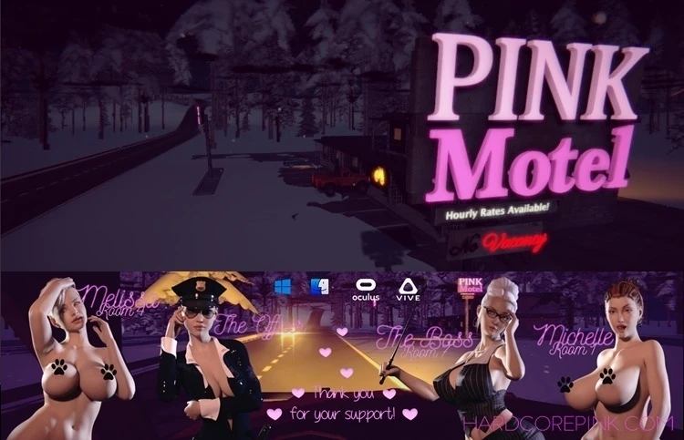 Hardcore Pink – Motel – Version 0.0.13.6 - Hardcore Pink (Family Sex, Porn Game) [2023]