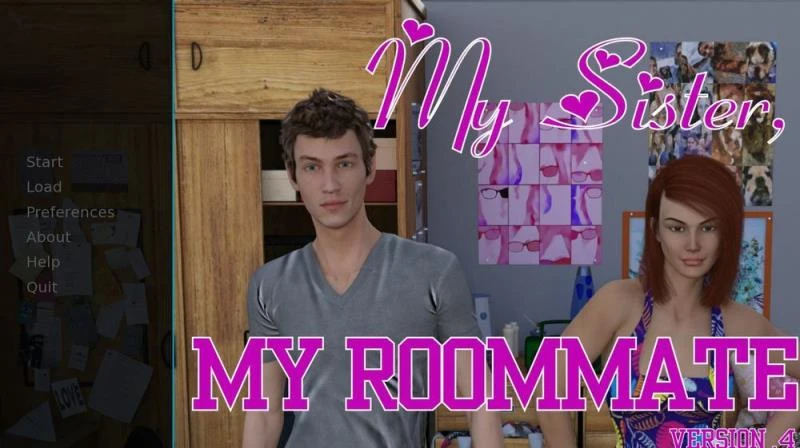 My Sister, My Roommate – Version 1.69 & Incest Patch – Completed - Sumodeine (Sexy Girls, Vaginal Sex) [2023]