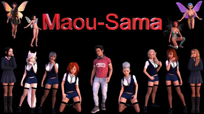 Maou-Sama – Week 4 0.1 (Big Boobs, Lesbian) [2023]
