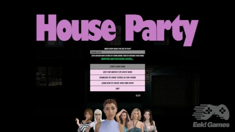 House Party – Version 1.2.1 (Anal, Female Domination) [2023]