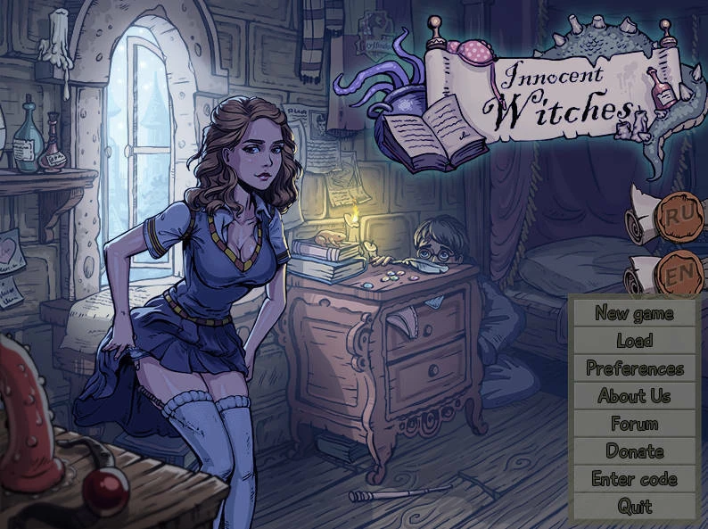 Innocent Witches – Version 0.10 Alpha (Footjob, Mobile Game) [2023]