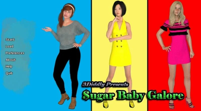 Sugar Baby Galore – Version 1.12 (Footjob, Mobile Game) [2023]